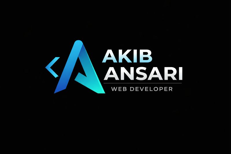 Akib Ansari Logo